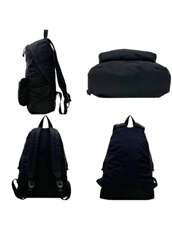 Balenciaga Backpack Black Leather Canvas main image 10